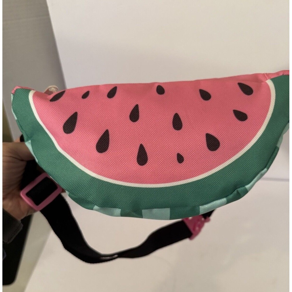 ULTA Watermelon Adjustable Fanny Pack Belt Waist Hip Bag-One Size - Picture 4 of 11